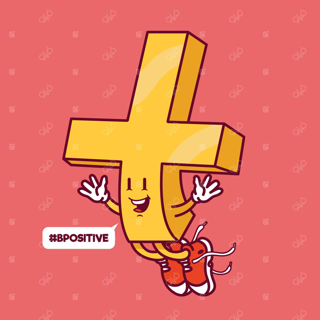 نماد جمع: طراحی مفهومی از مثبت و منفی، انگیزه و تخیل