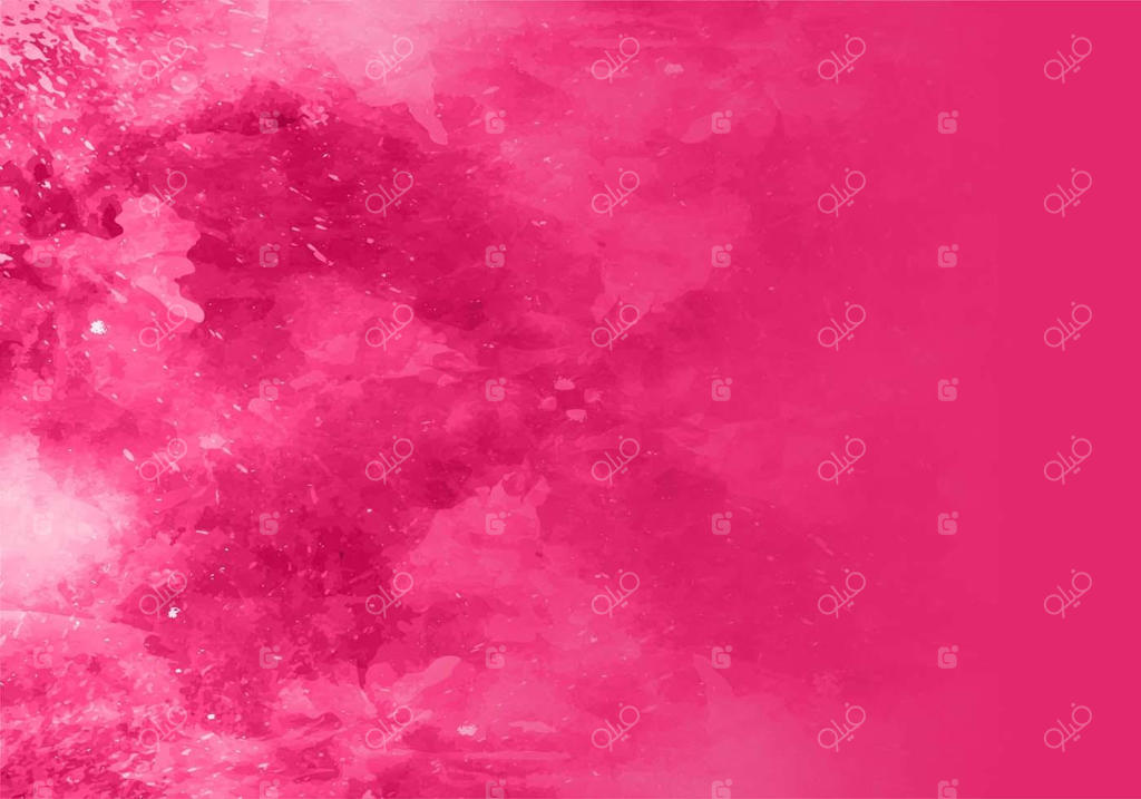 پس‌زمینه آبرنگی صورتی (وکتور رایگان)