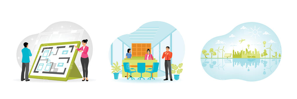 توسعه صنعت پایدار با پنل‌های خورشیدی: چشم‌انداز شهری سازگار با محیط زیست