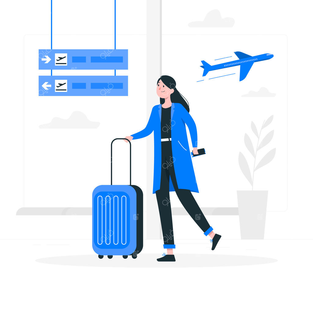 تصویرسازی مفهومی فرودگاه