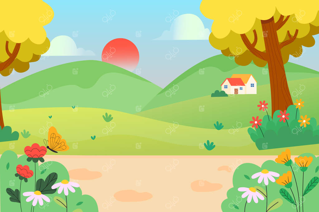 تصویر زیبا از منظره بهاری و طبیعی