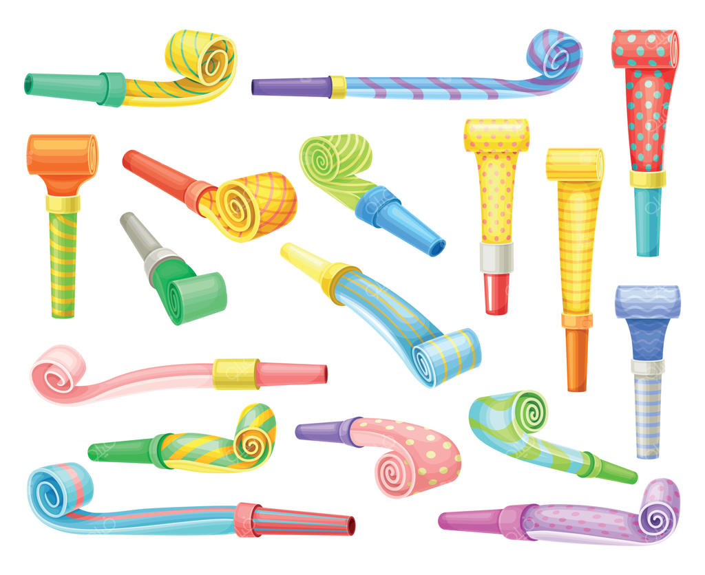 سوت پارتی رنگارنگ برای ایجاد صدا