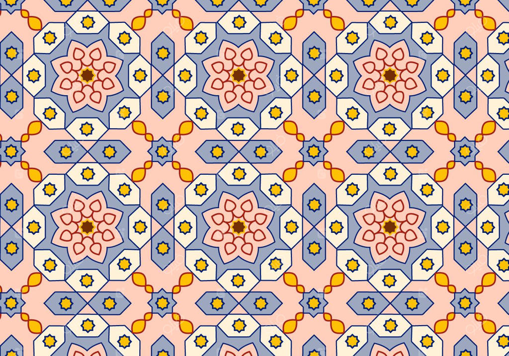 وکتور پس‌زمینه طرح عربی