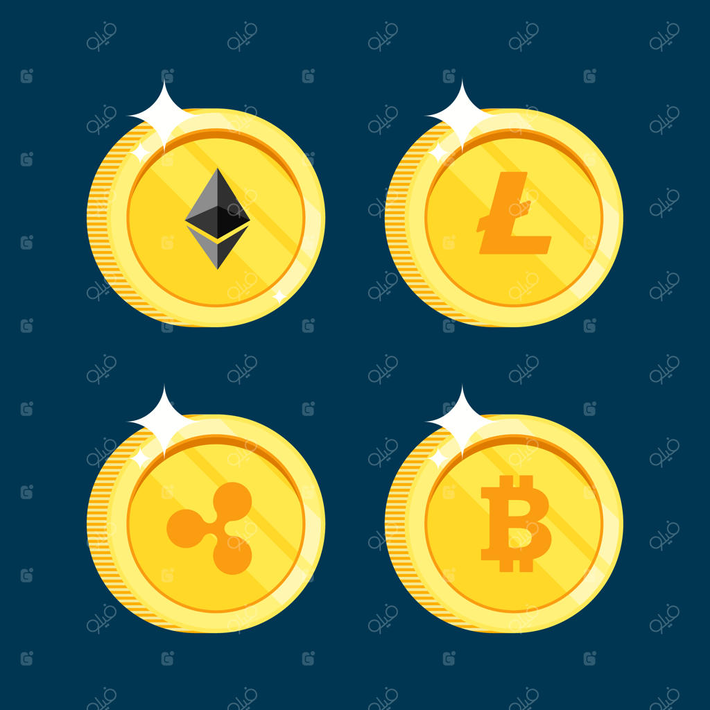 مجموعه آیکون‌های لایت‌کوین