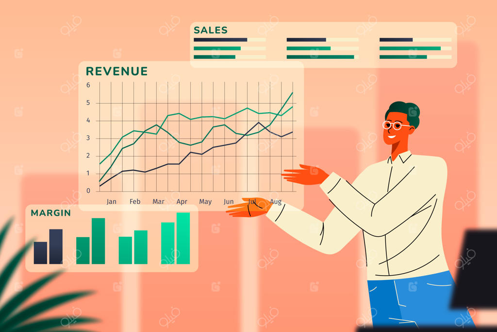 تصویرسازی دستی عملیات درآمدزا