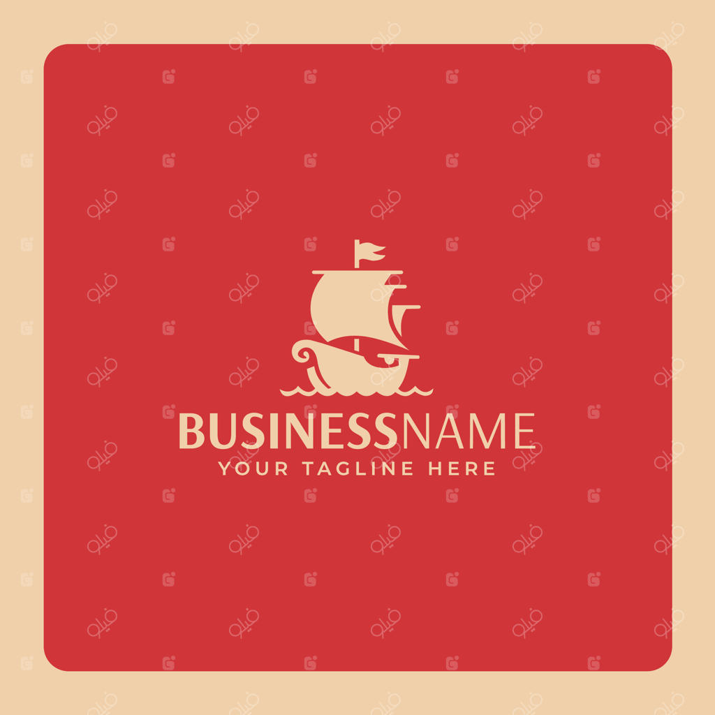 طراحی لوگوی قایق