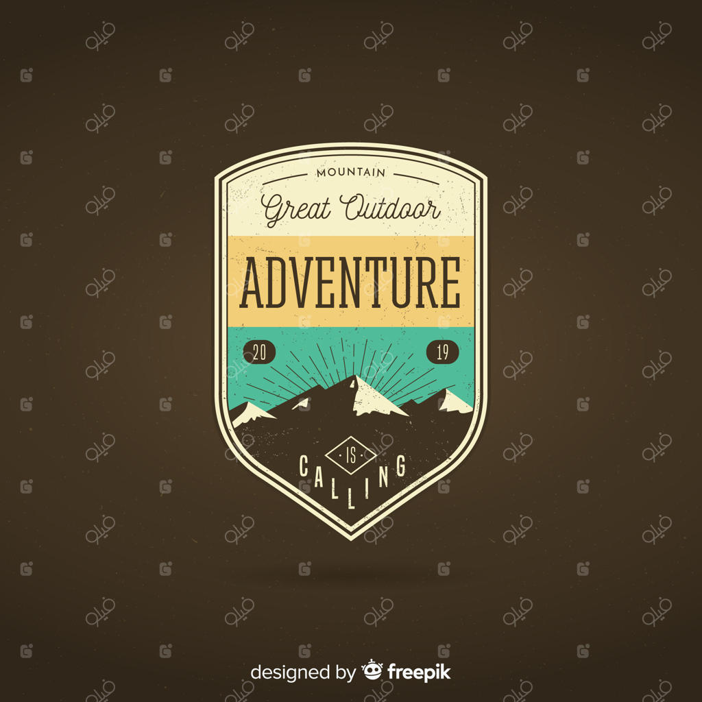 لوگوی ماجراجویانه کلاسیک