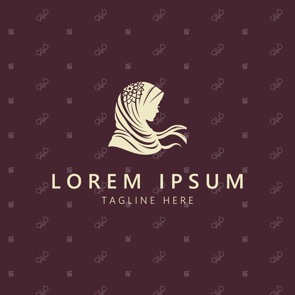 طراحی دستی لوگوی شال