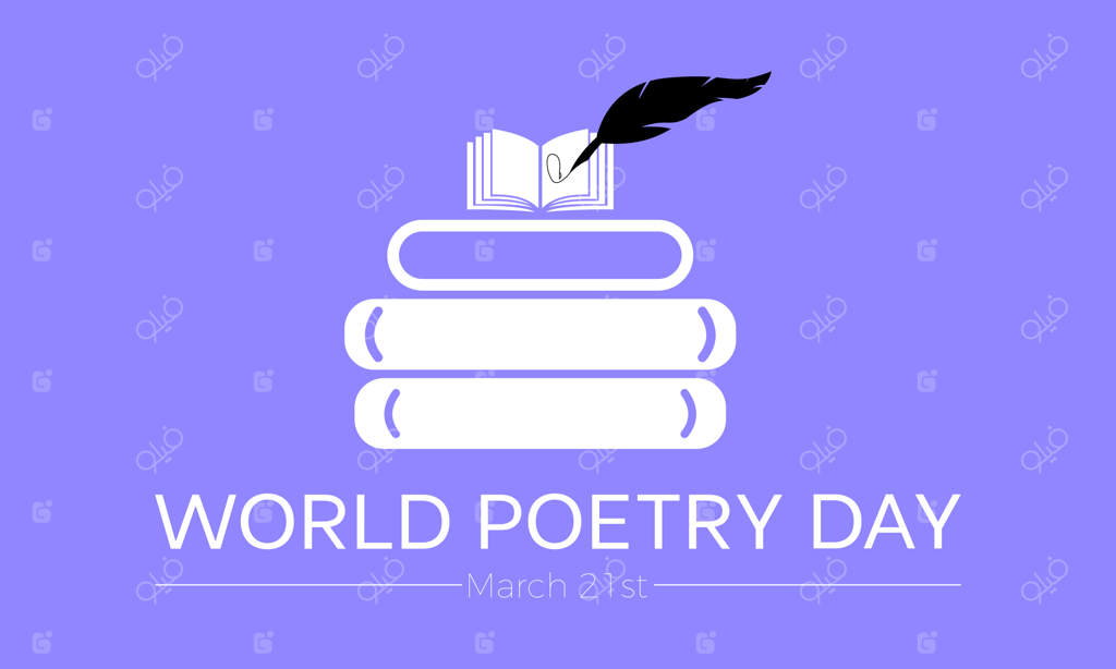 روز جهانی شعر - ۲۱ مارس هر سال - طراحی پوستر، بنر، و قالب شبکه‌های اجتماعی