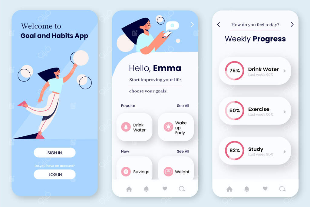 اپلیکیشن پیگیری اهداف و عادت‌ها