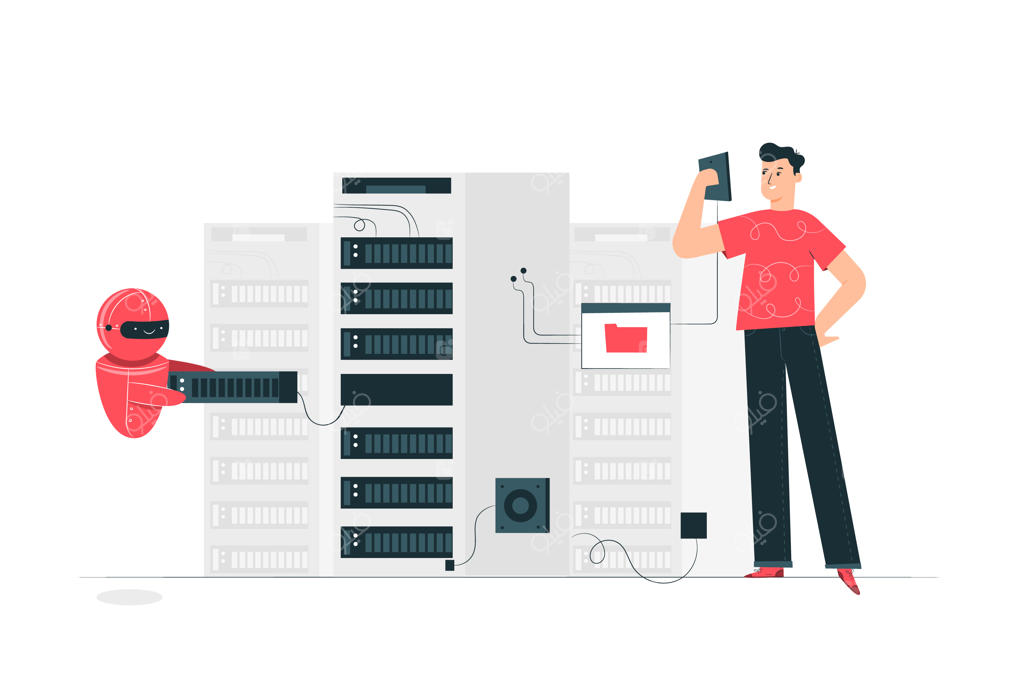 تصویرسازی مفهومی سرور