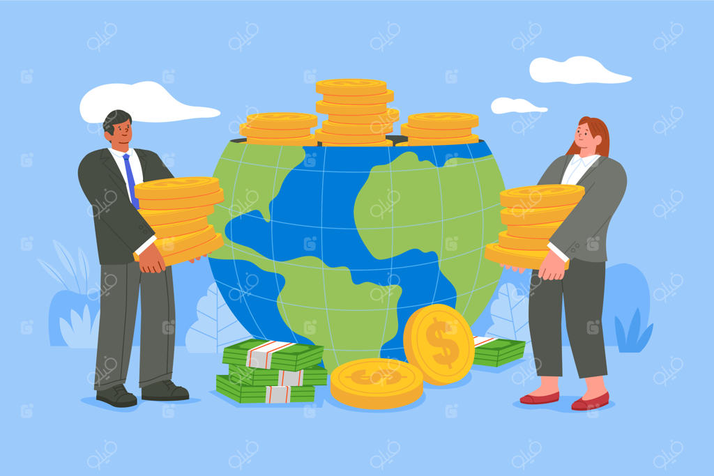 تصویری از اقتصاد در دنیای مسطح