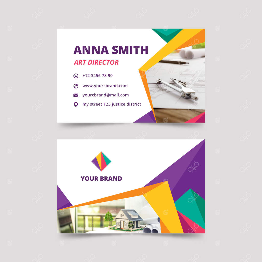 طراحی کارت ویزیت با عکس