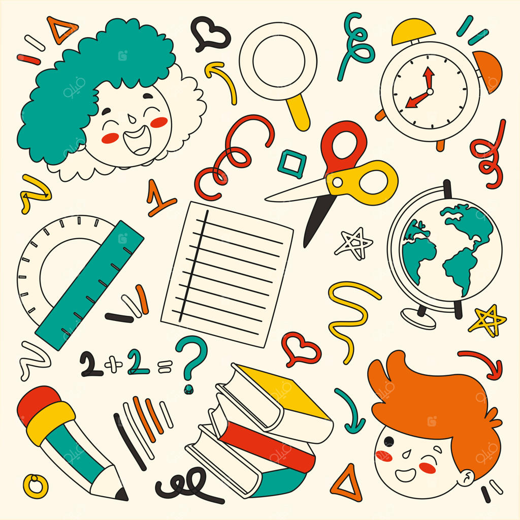 طراحی خطی کارتونی دستی