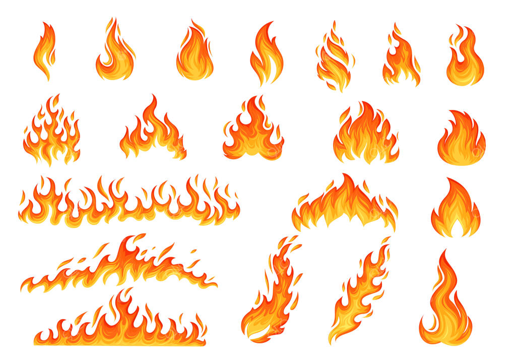 مجموعه شعله‌های آتش