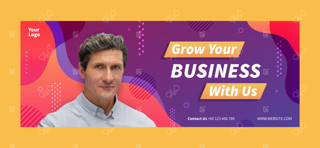 قالب کاور فیسبوک برای کسب‌و‌کار