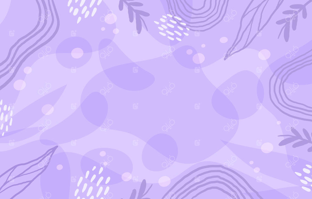 زمینه انتزاعی نقاشی شده به رنگ بنفش پاستلی