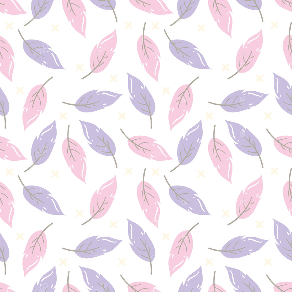 طرح برگ‌های رنگارنگ برای