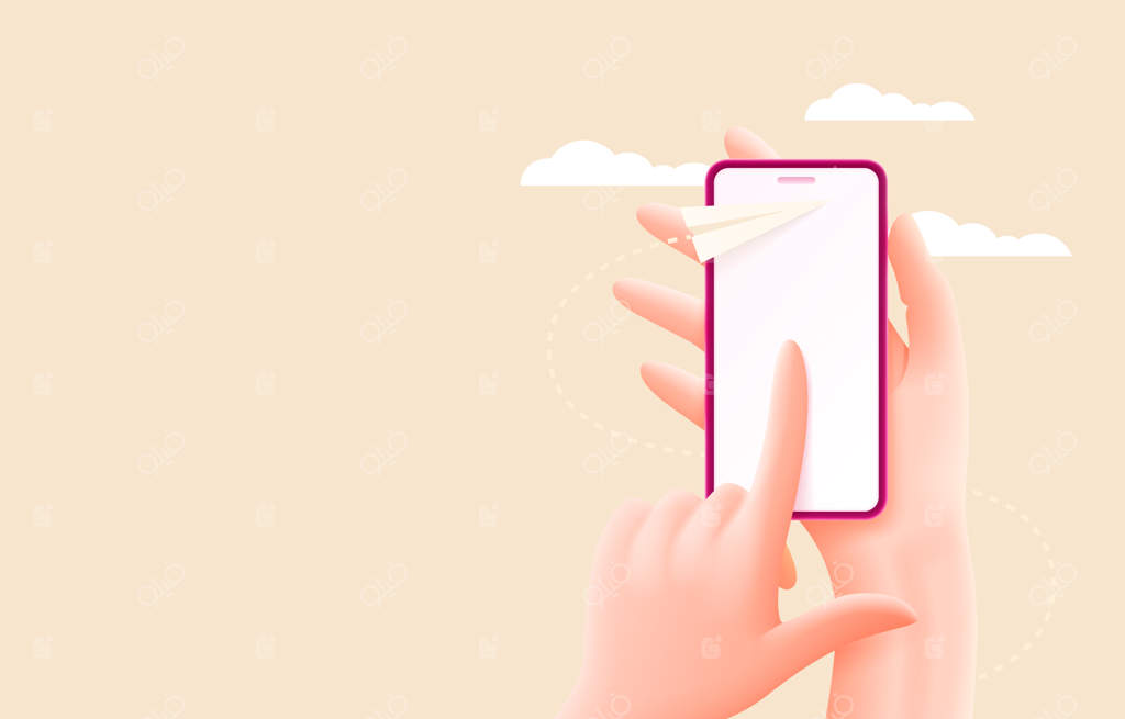 پیام‌رسانی با موبایل: فناوری صفحه نمایش هوشمند وکتور