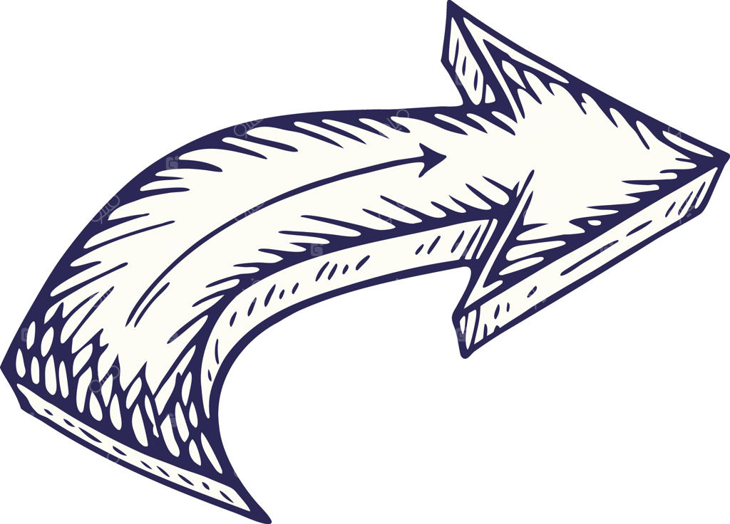 طراحی پیکان طبیعی و واقعی - طراحی پیکان با کیفیت بالا برای موضوعات خلاقانه