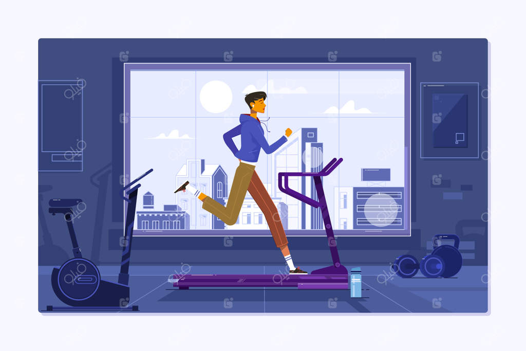 مرد ورزشکار