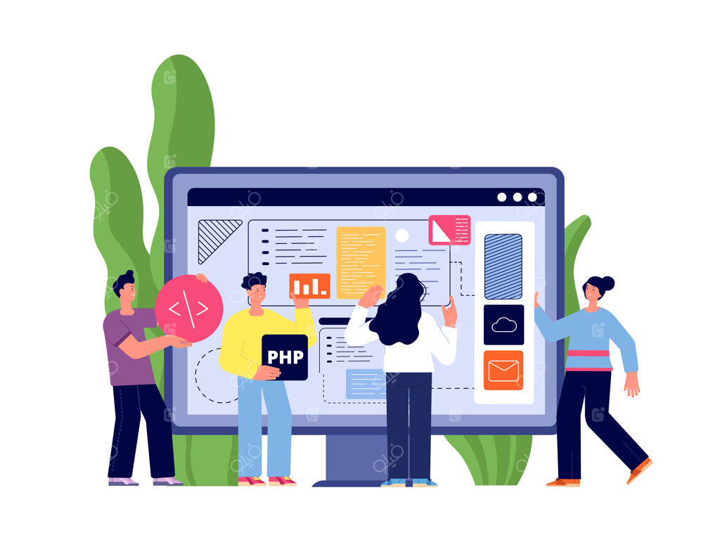 توسعه‌دهندگان برنامه‌های وب: مفهوم تیم برنامه‌نویسان و طراحی رابط کاربری با تصاویر وب و بنرهای نرم‌افزاری