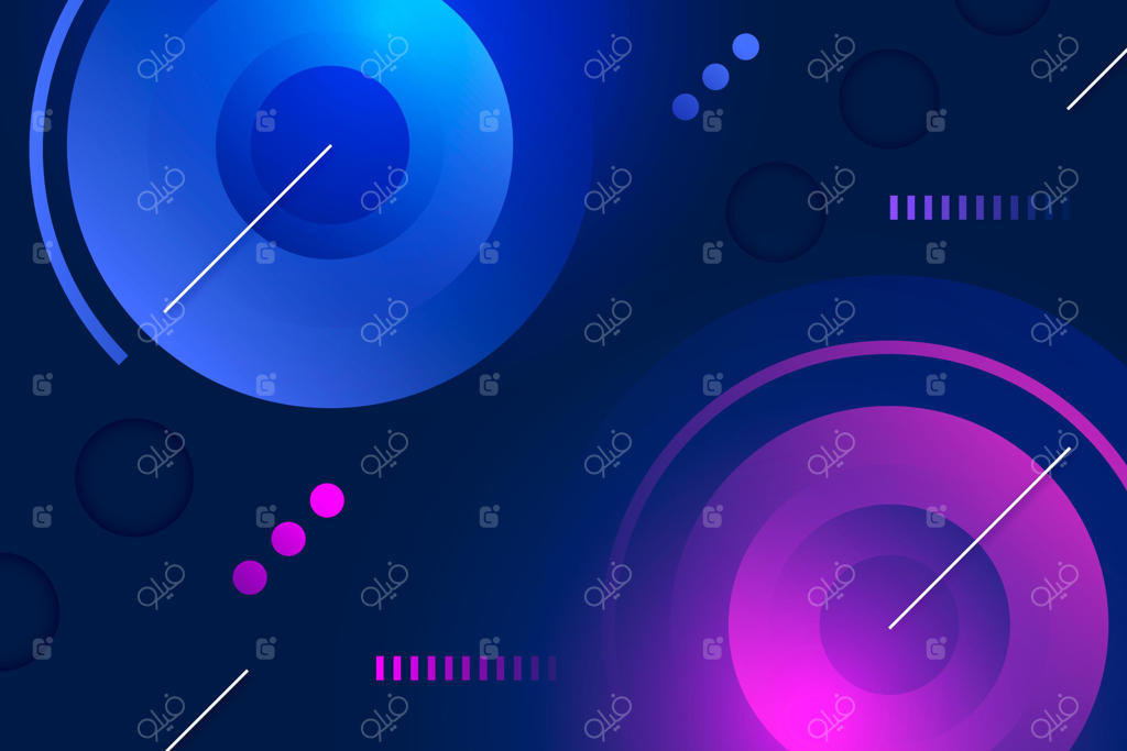 پس‌زمینه انتزاعی گرادیانت