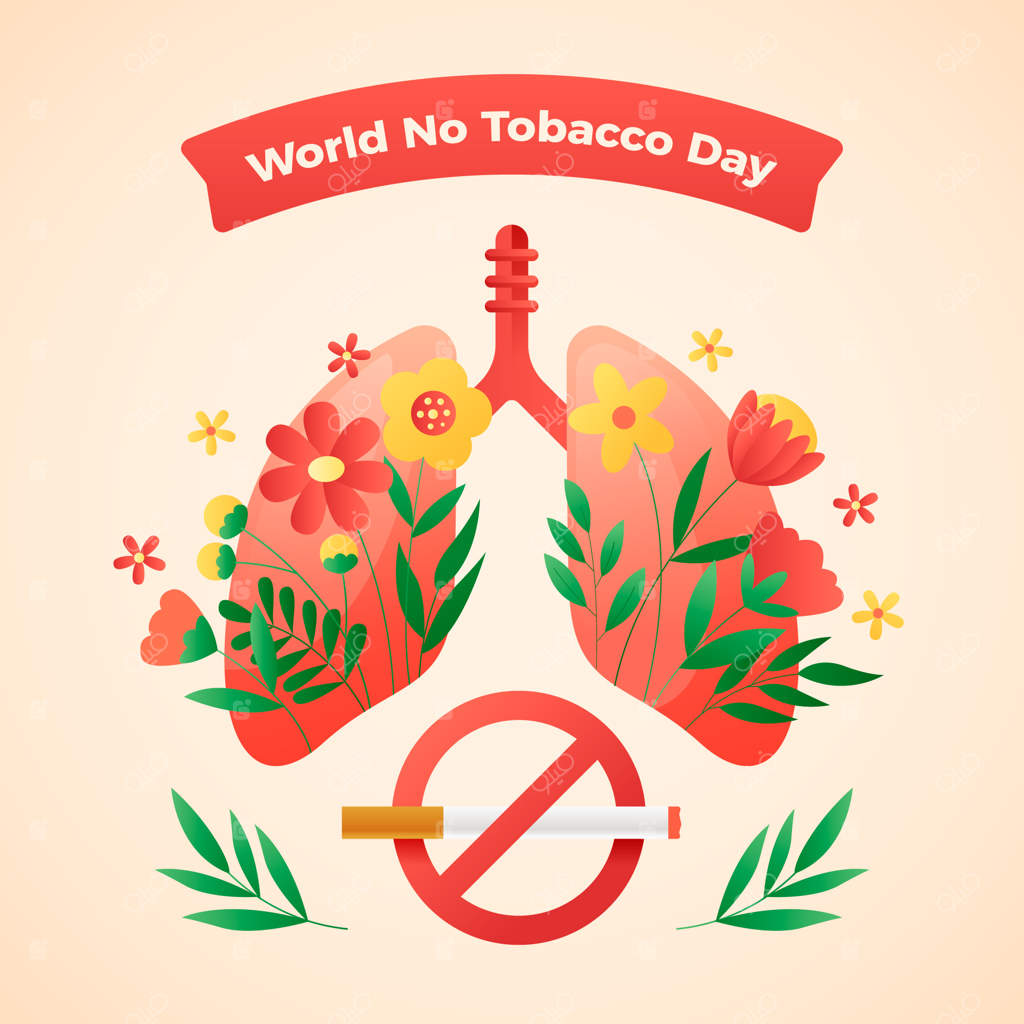 تصویر تدریجی برای آگاهی‌رسانی روز بدون دخانیات