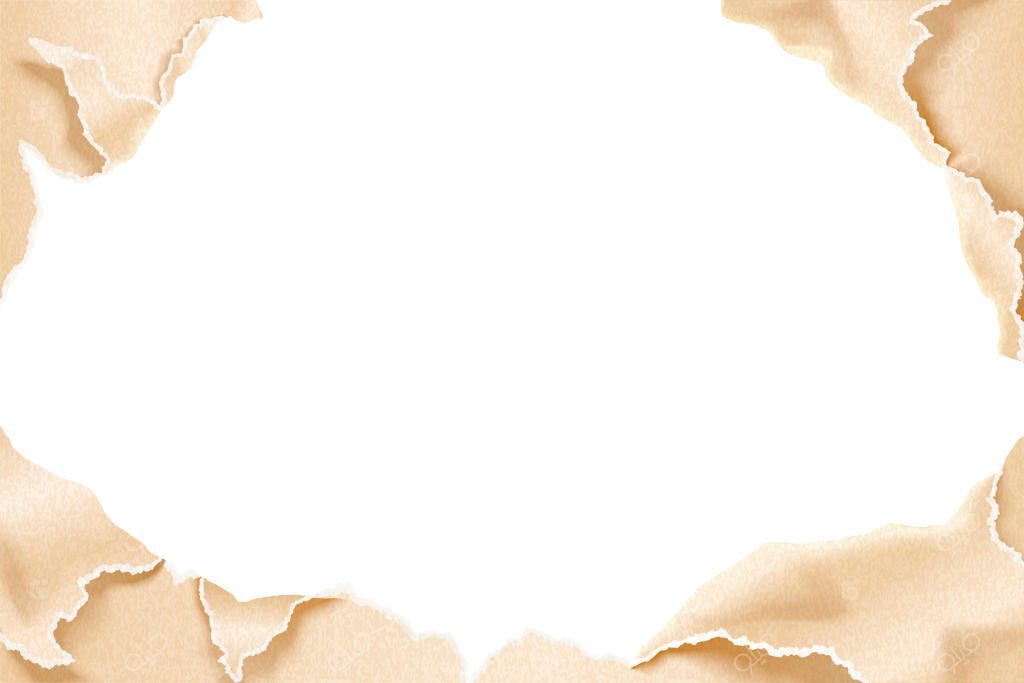 پس‌زمینه بافت کاغذ کرافت پاره در تصویرسازی سه‌بعدی