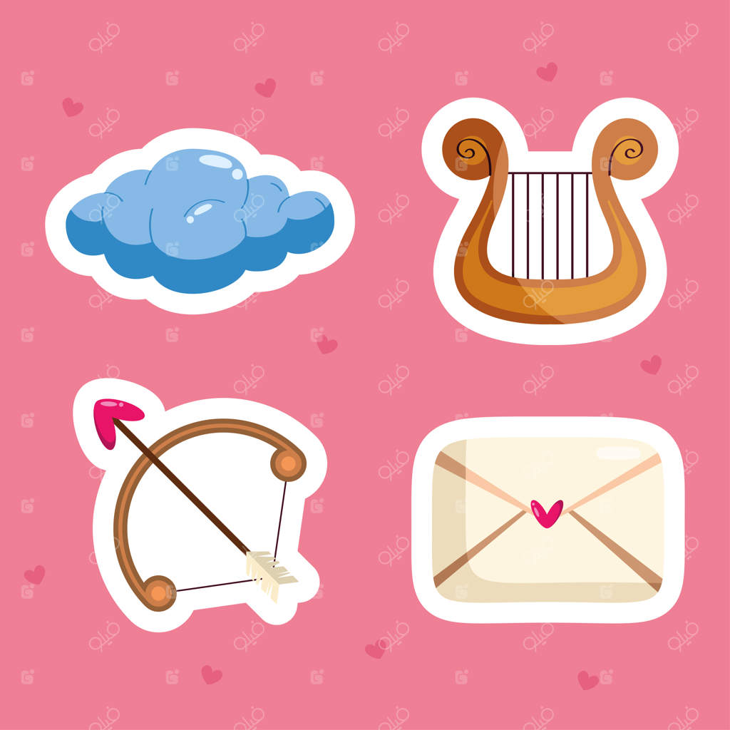 چهار نماد روز ولنتاین