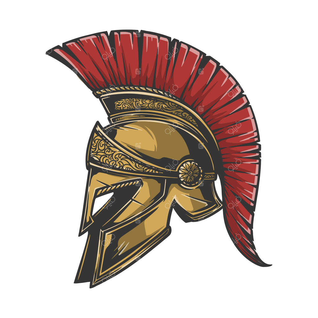 کلاه‌خود اسپارتان با امکان تغییر رنگ و افزودن متن و عناصر دیگر