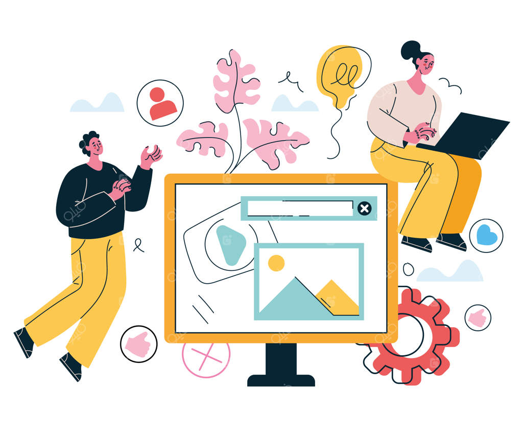 مجموعه‌ای از عناصر طراحی شبکه‌ها و رسانه‌های اجتماعی