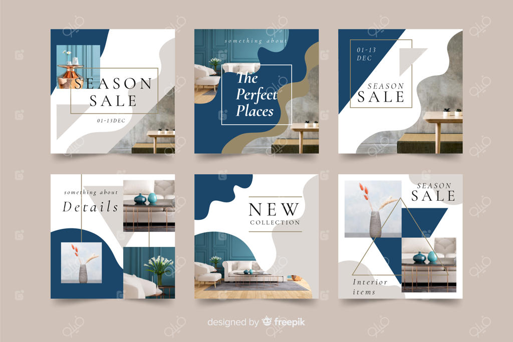 مجموعه پست‌های فروش اینستاگرام