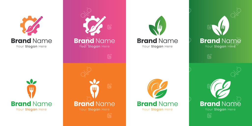 طراحی‌های خلاقانه لوگو: نمایش هویت برند با عناصر بصری منحصر به فرد