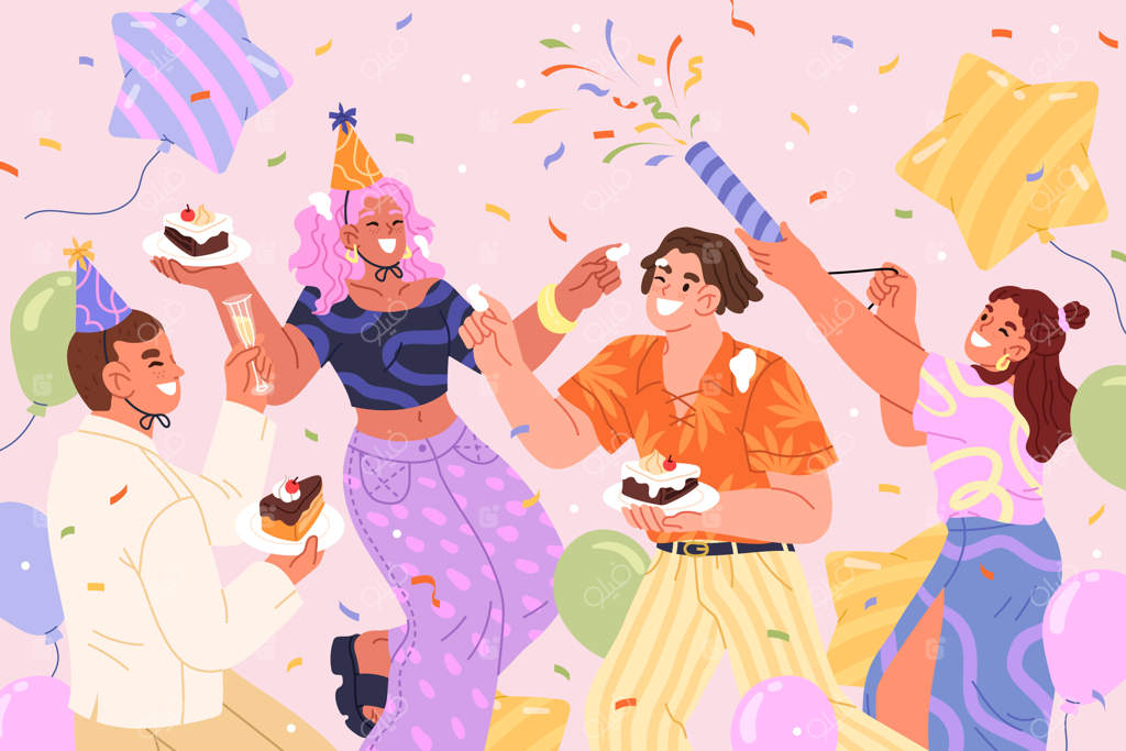 تصویرسازی تخت تولد