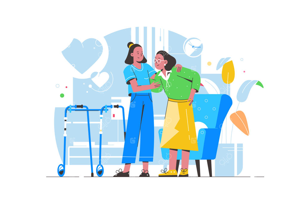 مراقبت‌های پزشکی برای شخصیت مرد سالمند