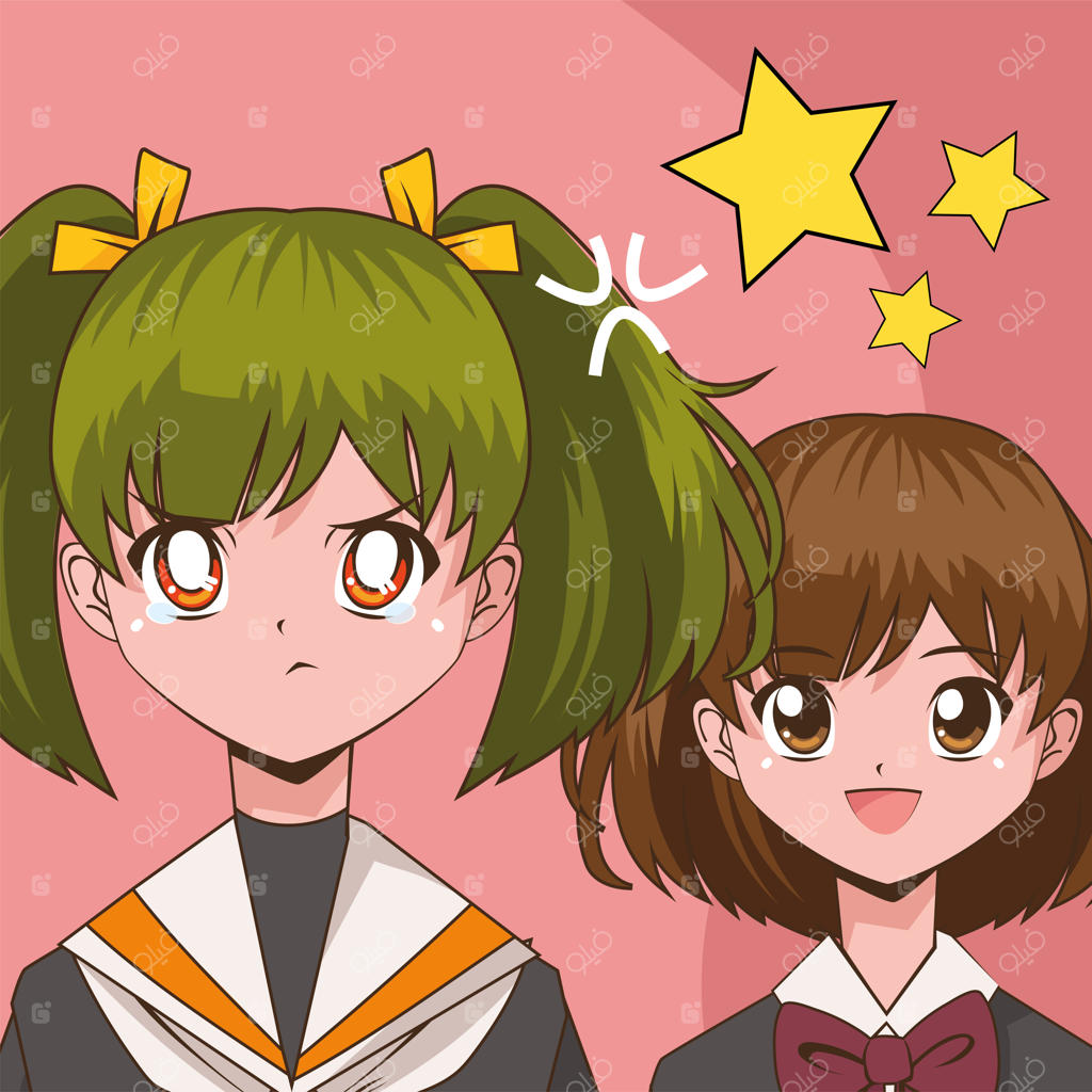 کمیک دختران انیمه‌ای