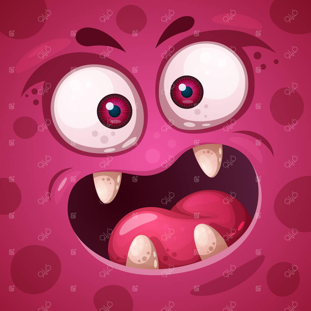 شخصیت‌های هیولاهای بامزه و خنده‌دار - تصویرگری هالووین