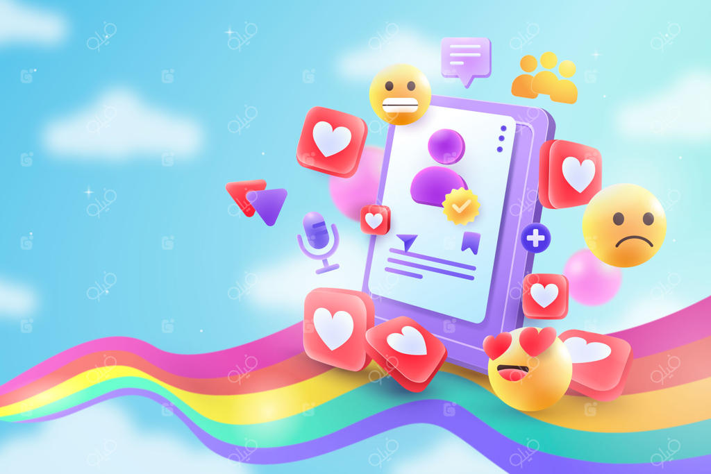 پس‌زمینه واقعی برای شبکه‌های اجتماعی