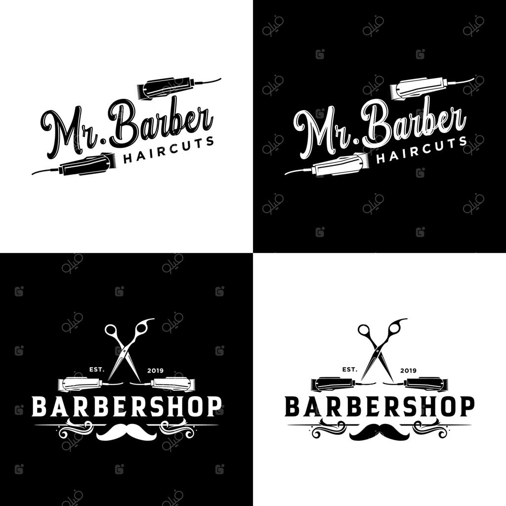 لوگوها و نشان‌های وکتوری آرایشگاه‌های کلاسیک: طراحی‌های نمادین و برچسب‌های قدیمی‌تر برای آرایشگاه