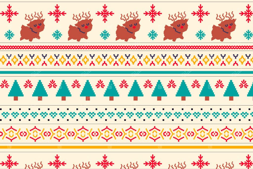 زمینه طرح ژاکت زشت برای جشن فصل کریسمس