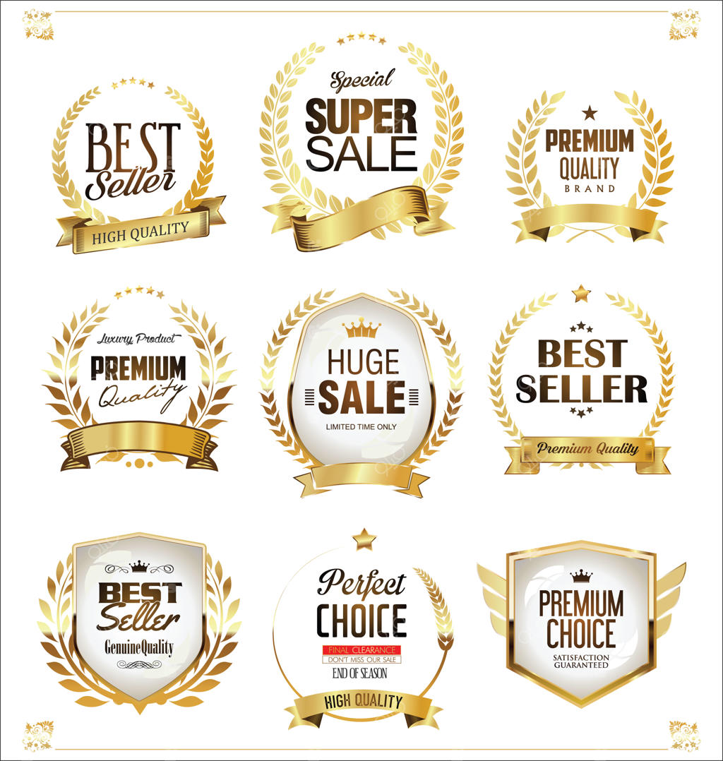 مجموعه شاخه زیتون طلایی وینتیج برای فروش