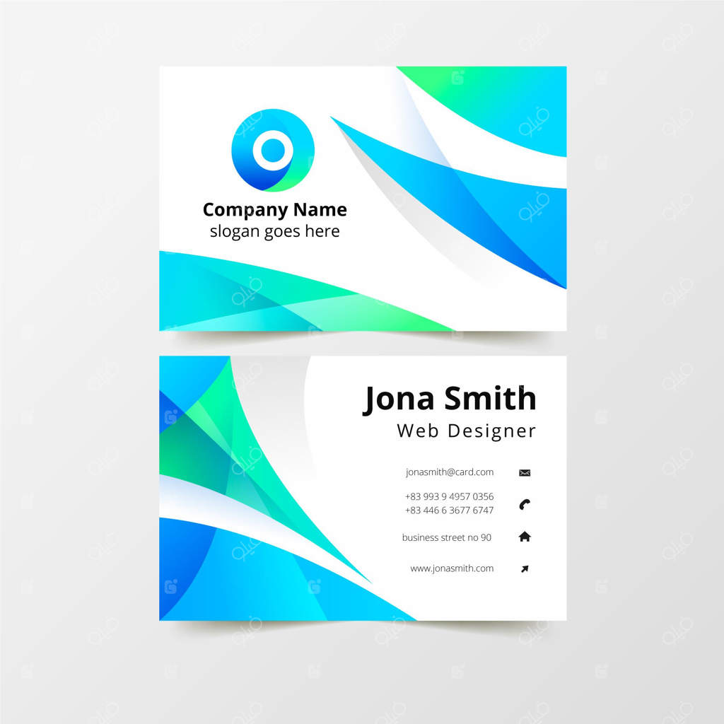 قالب کارت ویزیت مدرن