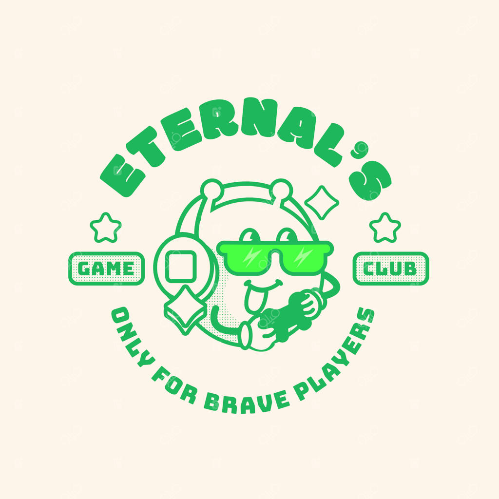 طراحی لوگوی بازی دست‌کشیده