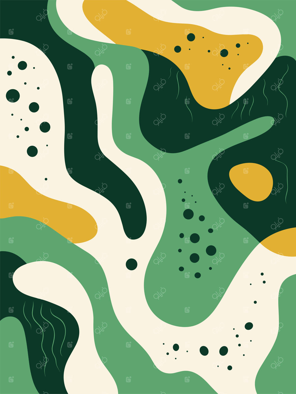 پوستر پس‌زمینه با طرح انتزاعی