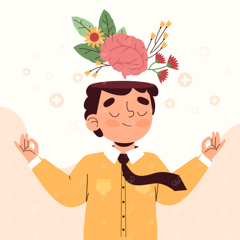 تصویرسازی تخت برای جشن روز جهانی بهداشت