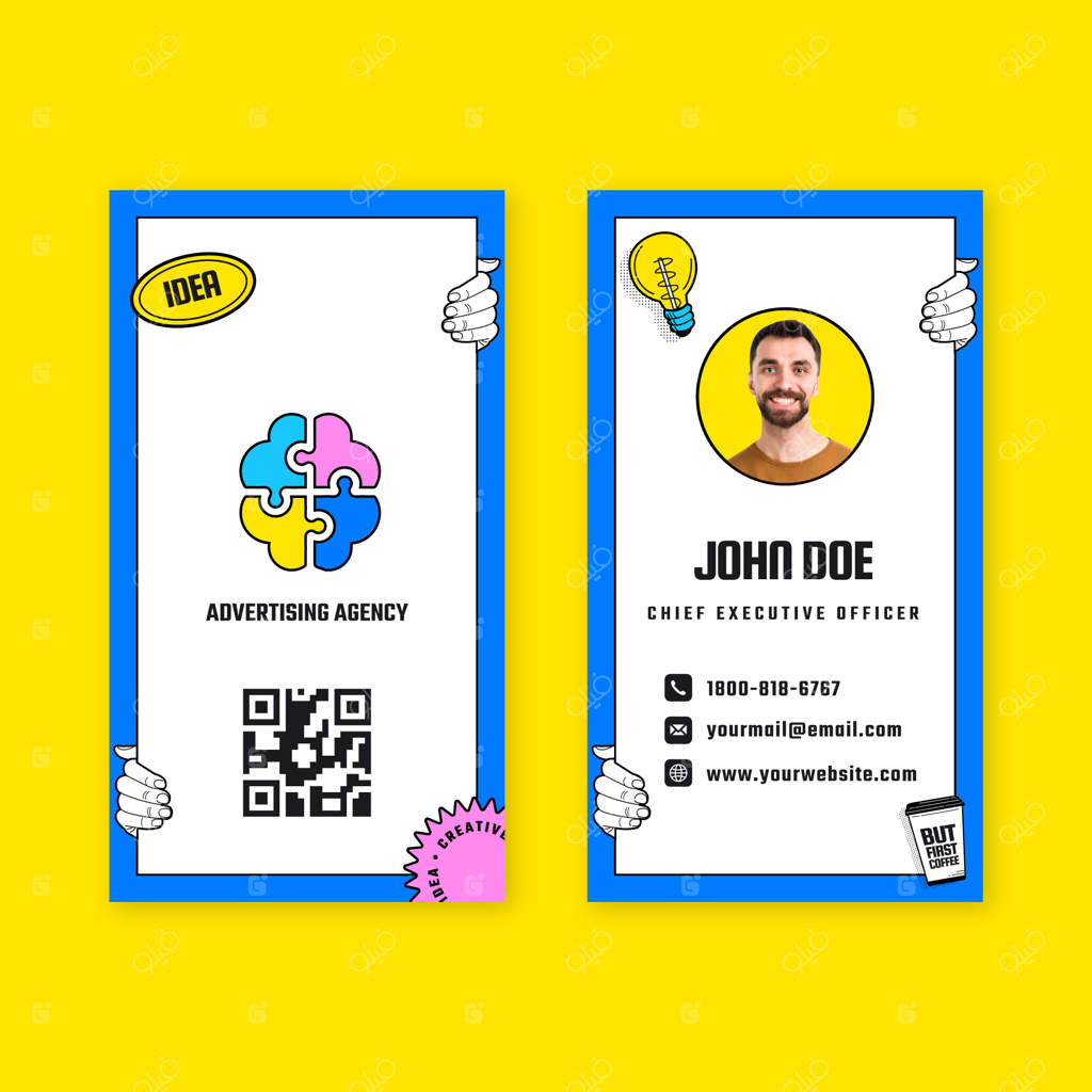 طراحی قالب برای آژانس تبلیغاتی