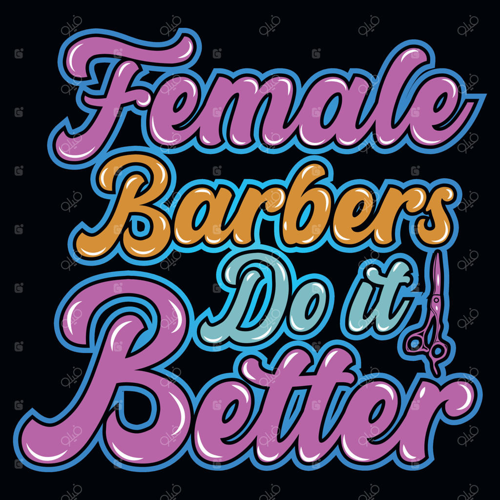 طراحی تیشرت آرایشگری