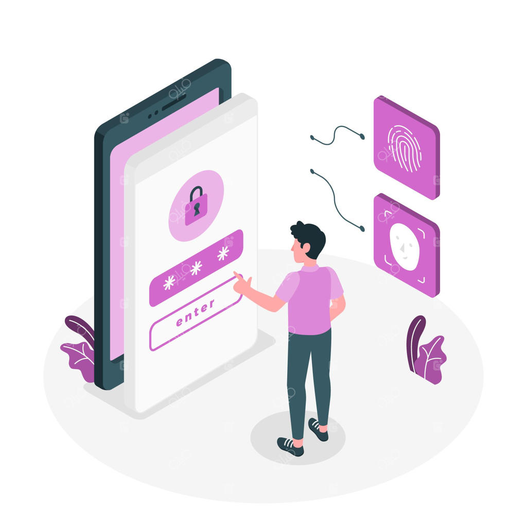 طرح مفهومی رمز عبور من