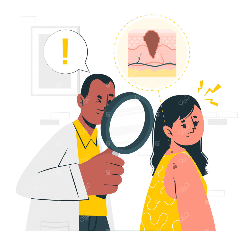 تصویری از مفهوم ملانوما